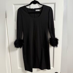 Calvin Klein Long Sleeve Sheath Dress